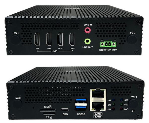 國產(chǎn)昇騰310B邊緣計算盒子HJAI500Mini