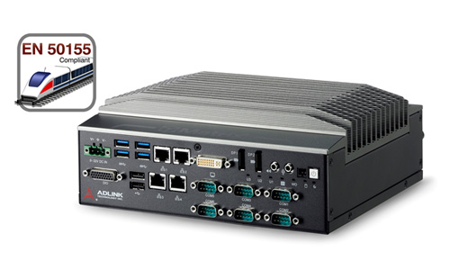 凌華第六代Intel i3無風扇嵌入式電腦MXE-5500HJ