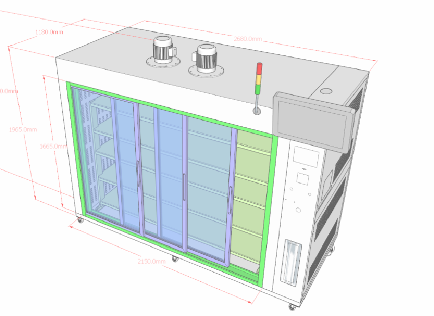高溫老化測試設(shè)備+監(jiān)控柜